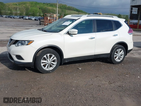 2015 Nissan Rogue SL with VIN 5N1AT2MV5FC897008, listed as a IAAI auction lot 42144349 with 101,155 mi miles and . Bid and sale history available at DreamBid. Image 2.