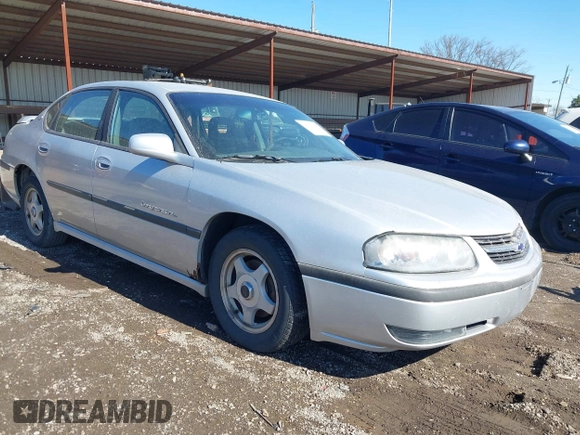2002 Chevrolet Impala LS z VIN 2G1WH55K329229168, wystawiony jako IAAI lot #42035433 z przebiegiem 193 561 mil mil oraz . Historia ofert i sprzedaży dostępna na DreamBid. Obrazek 1.