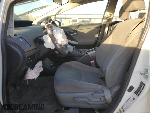 2012 Toyota Prius One with VIN JTDKN3DU1C1527097, listed as a Copart auction lot 80149594 with 174,291 mi miles and Salvage Title. Bid and sale history available at carsss.com. Image 7.