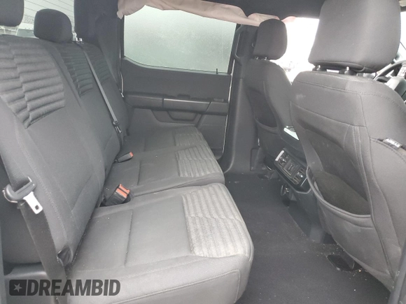 2023 Ford F-150 XL with VIN 1FTEW1EPXPKF33908, listed as a Copart auction lot 44173875 with 27,678 mi miles and Salvage Title. Bid and sale history available at carsss.com. Image 11.