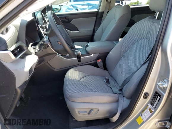 2021 Toyota Highlander L with VIN 5TDZZRAH5MS054628, listed as a Copart auction lot 51449925 with Not provided miles and Salvage title. Bid and sale history available at DreamBid. Image 7.