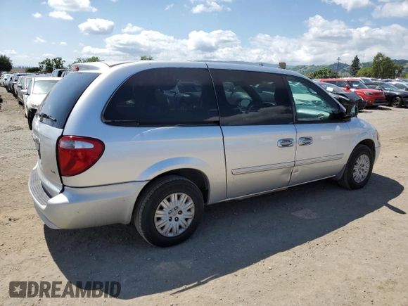 2007 Chrysler Town & Country LX with VIN 2A4GP44R17R258841, listed as a Copart auction lot 54401695 with 155,155 mi miles and Salvage Title. Bid and sale history available at DreamBid. Image 3.