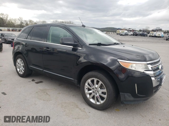2011 Ford Edge Limited with VIN 2FMDK3KC3BBA81609, listed as a Copart auction lot 51702485 with 108,344 mi miles and Salvage Title. Bid and sale history available at carsss.com. Image 4.