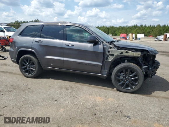 2019 Jeep Grand Cherokee Altitude with VIN 1C4RJEAG6KC716092, listed as a Copart auction lot 55059825 with 83,886 mi miles and Salvage title. Bid and sale history available at DreamBid. Image 4.