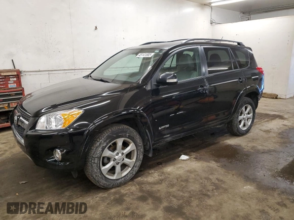 2012 Toyota RAV4 Limited with VIN 2T3DF4DV0CW242915, listed as a Copart auction lot 45141585 with 118,136 mi miles and Salvage Title. Bid and sale history available at DreamBid. Image 1.