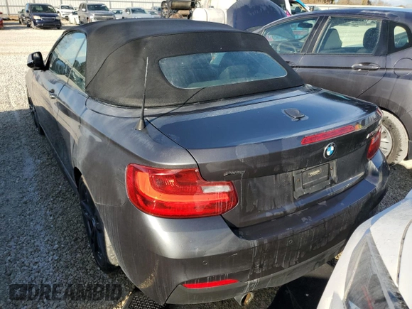 2017 BMW 2 Series M240i xDrive with VIN WBA2L3C30HV667640, listed as a Copart auction lot 76755554 with 39,695 mi miles and Salvage Title. Bid and sale history available at carsss.com. Image 6.