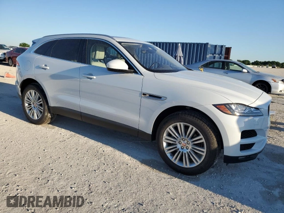2019 Jaguar F-Pace 30t Portfolio with VIN SADCN2GX8KA362334, listed as a Copart auction lot 47271964 with 53,428 mi miles and . Bid and sale history available at DreamBid. Image 4.