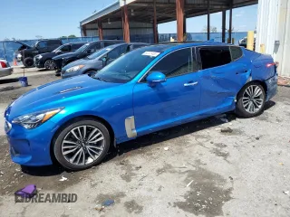 2019 Kia Stinger with VIN KNAE15LA9K6067794, listed as a Copart auction lot 53731455 with 37,817 mi miles and Non Repairable. Bid and sale history available at DreamBid. Image 1.