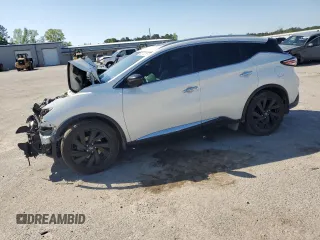 2017 Nissan Murano Platinum with VIN 5N1AZ2MG5HN163749, listed as a Copart auction lot 52075215 with Not provided miles and Salvage title. Bid and sale history available at DreamBid. Image 1.