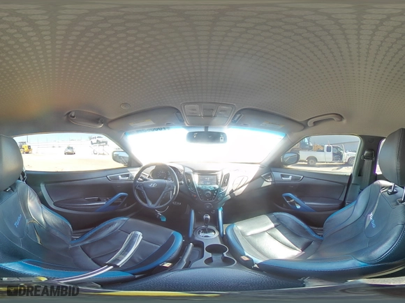 2014 Hyundai Veloster Turbo with VIN KMHTC6AE4EU183559, listed as a Copart auction lot 70338514 with 132,830 mi miles and Salvage Title. Bid and sale history available at carsss.com. Image 12.