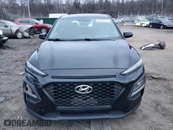 2018 Hyundai Kona SE with VIN KM8K1CAA3JU081967, listed as a Copart auction lot 86797714 with 60,332 mi miles and Salvage Title. Bid and sale history available at carsss.com. Image 5.