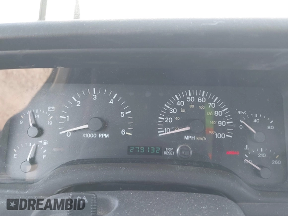 2001 Jeep Cherokee Sport with VIN 1J4FT48S81L507558, listed as a IAAI auction lot 41586992 with 279,132 mi miles. Bid and sale history available at carsss.com. Image 7.