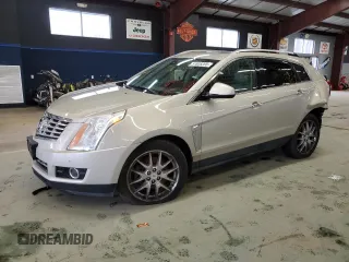 2014 Cadillac SRX Performance Collection z VIN 3GYFNFE30ES549791, wystawiony jako Copart lot #51805265 z przebiegiem 111 777 mil mil oraz Czysty tytuł • Clean title. Historia ofert i sprzedaży dostępna na DreamBid. Obrazek 1.