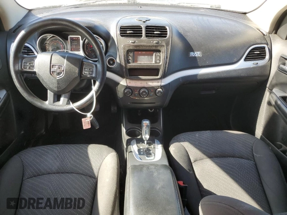 2017 Dodge Journey SXT with VIN 3C4PDCBG2HT521671, listed as a Copart auction lot 52565935 with 116,440 mi miles and Salvage Title. Bid and sale history available at DreamBid. Image 8.