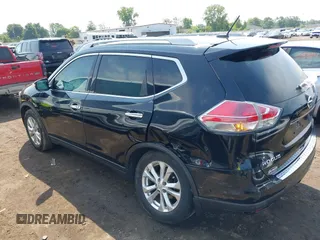 2016 Nissan Rogue SL with VIN 5N1AT2MT3GC923752, listed as a IAAI auction lot 40008148 with 87,650 mi miles. Bid and sale history available at carsss.com. Image 3.