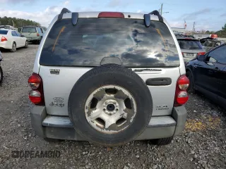 2007 Jeep Liberty Sport with VIN 1J4GK48K87W507123, listed as a Copart auction lot 86527364 with 225,215 mi miles and Salvage Title. Bid and sale history available at DreamBid. Image 6.