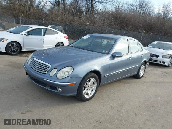 2004 Mercedes-Benz E 320 with VIN WDBUF82J94X122632, listed as a IAAI auction lot 41628548 with 136,353 mi miles and . Bid and sale history available at DreamBid. Image 2.