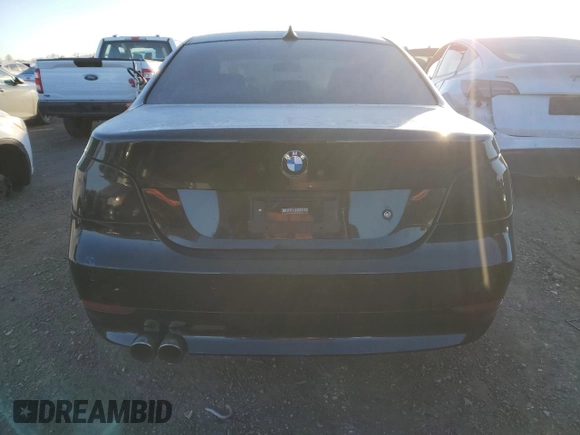 2005 BMW 5 Series 545i with VIN WBANB33515CN66325, listed as a Copart auction lot 89410465 with 155,240 mi miles and Clean Title. Bid and sale history available at carsss.com. Image 6.