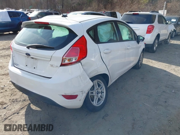 2018 Ford Fiesta SE with VIN 3FADP4EJ2JM104757, listed as a IAAI auction lot 41294333 with 60,962 mi miles. Bid and sale history available at carsss.com. Image 4.