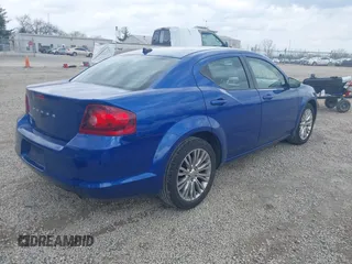 2014 Dodge Avenger SE with VIN 1C3CDZAB9EN235338, listed as a IAAI auction lot 41941403 with 144,085 mi miles. Bid and sale history available at carsss.com. Image 4.