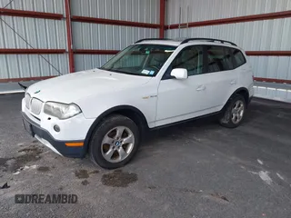 2008 BMW X3 3.0si with VIN WBXPC93448WJ18864, listed as a IAAI auction lot 42080625 with 190,322 mi miles. Bid and sale history available at carsss.com. Image 2.