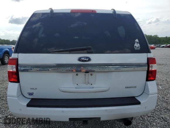 2015 Ford Expedition XLT with VIN 1FMJU1HT7FEF04520, listed as a Copart auction lot 53449065 with 168,276 mi miles and Salvage title. Bid and sale history available at DreamBid. Image 6.