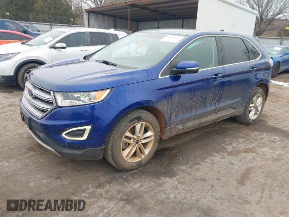 2015 Ford Edge SEL with VIN 2FMTK4J97FBB27665, listed as a IAAI auction lot 41499142 with 152,815 mi miles. Bid and sale history available at carsss.com. Image 17.