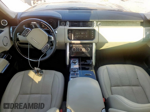 2016 Land Rover Range Rover HSE с VIN SALGS2KF2GA304823, выставлен на аукционе Copart как лот 57640415 с пробегом 51 482 миль миль и Списание • Salvage title. История ставок и продаж доступна на DreamBid. Изображение 8.