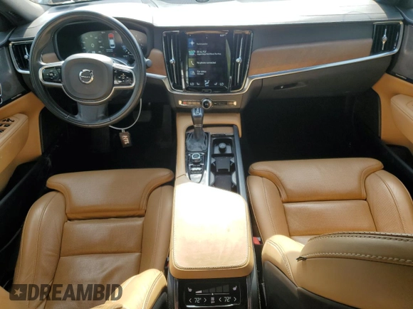 2017 Volvo S90 Inscription with VIN YV1A22ML0H1004127, listed as a Copart auction lot 50399715 with 42,815 mi miles and Salvage Title. Bid and sale history available at carsss.com. Image 8.