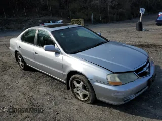 2002 Acura TL with VIN 19UUA56602A057546, listed as a Copart auction lot 53040015 with 151,957 mi miles and Clean Title. Bid and sale history available at carsss.com. Image 4.