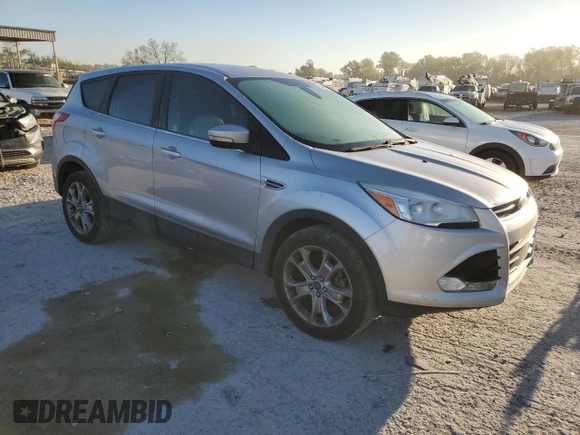 2013 Ford Escape SEL with VIN 1FMCU0HX9DUD69176, listed as a Copart auction lot 74879594 with 113,195 mi miles and Salvage Title. Bid and sale history available at carsss.com. Image 4.