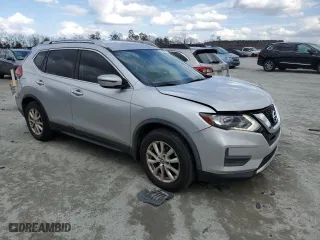 2017 Nissan Rogue S with VIN JN8AT2MT6HW383743, listed as a Copart auction lot 47916595 with 158,954 mi miles and Salvage Title. Bid and sale history available at carsss.com. Image 4.