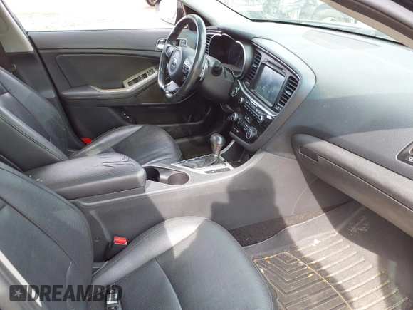 2014 Kia Optima SXL Turbo with VIN 5XXGR4A66EG307497, listed as a IAAI auction lot 42020082 with 134,736 mi miles and . Bid and sale history available at DreamBid. Image 5.