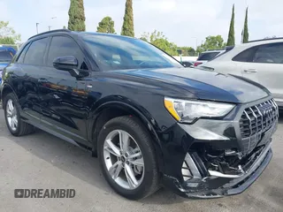 2022 Audi Q3 S line Premium z VIN WA1DECF35N1095933, wystawiony jako IAAI lot #42250687 z przebiegiem 41 154 mil mil oraz . Historia ofert i sprzedaży dostępna na DreamBid. Obrazek 1.