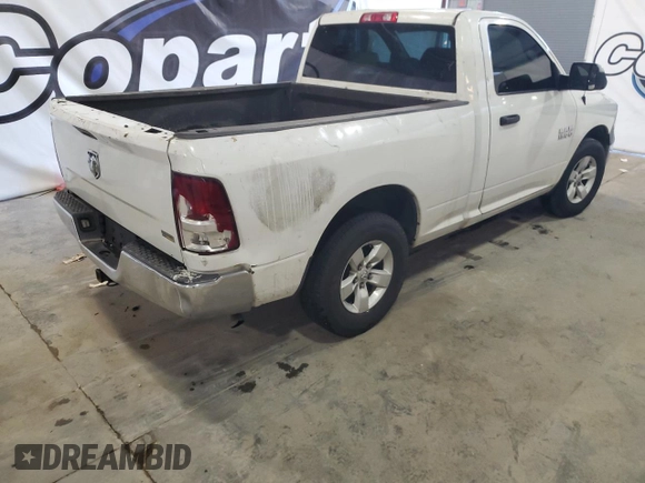 2017 Ram 1500 Tradesman with VIN 3C6JR6AG0HG672020, listed as a Copart auction lot 54457225 with 169,730 mi miles and Clean title. Bid and sale history available at DreamBid. Image 3.
