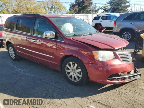 2012 Chrysler Town & Country Touring L with VIN 2C4RC1CG9CR393245, listed as a Copart auction lot 74832194 with 159,998 mi miles and Salvage Title. Bid and sale history available at carsss.com. Image 4.