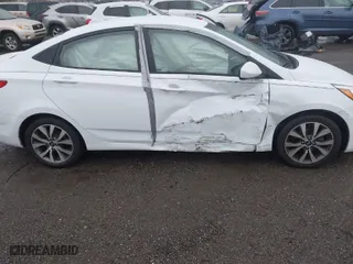 2017 Hyundai Accent Value Edition with VIN KMHCT4AE4HU254865, listed as a IAAI auction lot 41867811 with 68,027 mi miles. Bid and sale history available at carsss.com. Image 6.