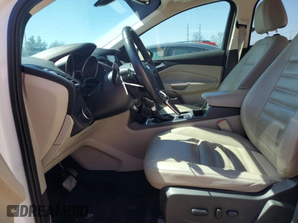 2017 Ford Escape Titanium with VIN 1FMCU9J96HUB65716, listed as a Copart auction lot 49584665 with 112,149 mi miles and Salvage Title. Bid and sale history available at carsss.com. Image 7.