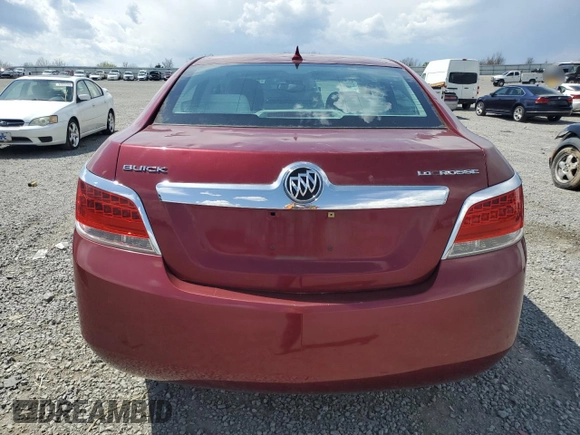 2010 Buick LaCrosse CX with VIN 1G4GB5EG1AF173001, listed as a Copart auction lot 51663865 with 92,245 mi miles and Salvage title. Bid and sale history available at DreamBid. Image 6.