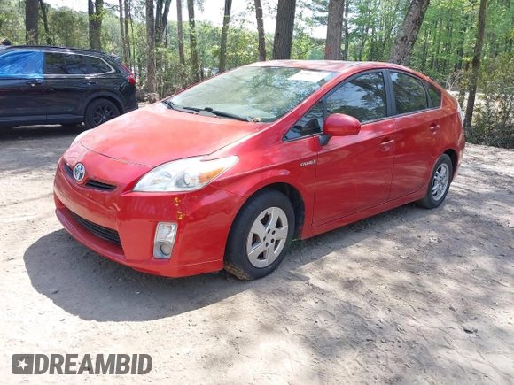 2011 Toyota Prius I with VIN JTDKN3DU9B5319489, listed as a IAAI auction lot 42062283 with 201,317 mi miles. Bid and sale history available at carsss.com. Image 17.
