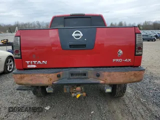 2011 Nissan Titan S with VIN 1N6AA0EC0BN308082, listed as a Copart auction lot 52903125 with 138,534 mi miles and Clean Title. Bid and sale history available at carsss.com. Image 6.