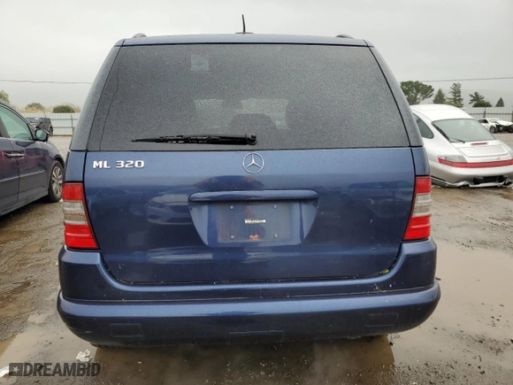 2001 Mercedes-Benz M-Class with VIN 4JGAB54E11A264157, listed as a Copart auction lot 49268055 with 135,834 mi miles and Clean Title. Bid and sale history available at carsss.com. Image 6.