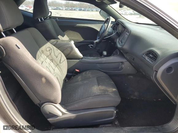 2016 Dodge Challenger SXT Plus with VIN 2C3CDZAG0GH352927, listed as a Copart auction lot 43786035 with 121,953 mi miles and Salvage Title. Bid and sale history available at carsss.com. Image 7.