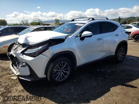 2024 Lexus NX 350h with VIN JTJAKCEZ0R2020514, listed as a Copart auction lot 51346085 with 26,524 mi miles and Salvage title. Bid and sale history available at DreamBid. Image 1.
