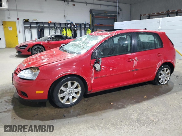 2008 Volkswagen Rabbit with VIN WVWCB71K68W276319, listed as a Copart auction lot 81295164 with 177,935 mi miles and Salvage title. Bid and sale history available at DreamBid. Image 1.