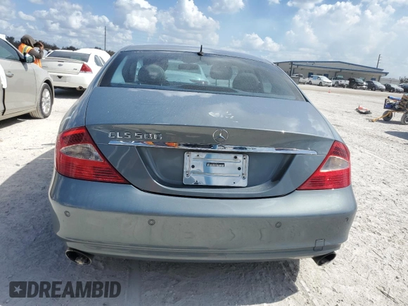 2006 Mercedes-Benz CLS-Class with VIN WDDDJ75XX6A070210, listed as a Copart auction lot 74884104 with 0 mi miles and Salvage Title. Bid and sale history available at carsss.com. Image 6.