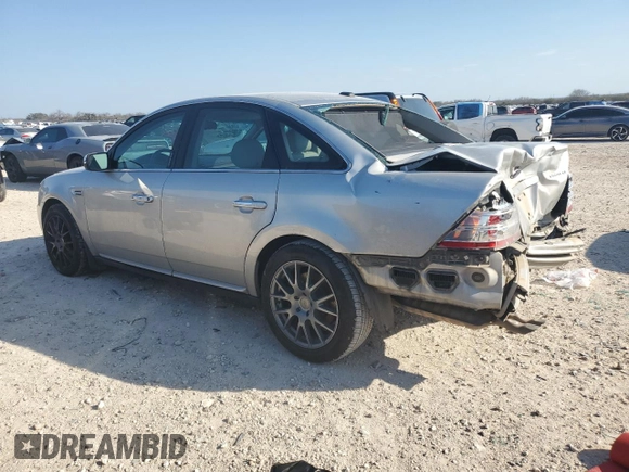 2008 Ford Taurus Limited with VIN 1FAHP25W38G186262, listed as a Copart auction lot 44364075 with 113,480 mi miles and Salvage Title. Bid and sale history available at DreamBid. Image 2.