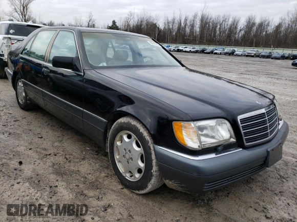 1995 Mercedes-Benz S with VIN WDBGA43EXSA264963, listed as a Copart auction lot 85515534 with 155,778 mi miles and Clean Title. Bid and sale history available at DreamBid. Image 4.