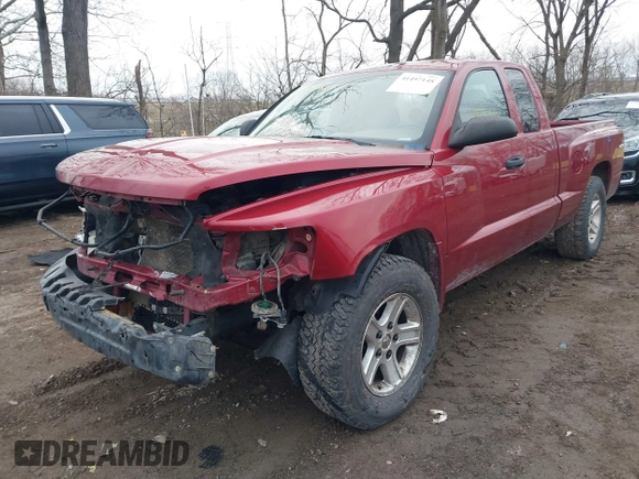 2011 Ram Dakota Bighorn/Lonestar with VIN 1D7RW3BK5BS598749, listed as a IAAI auction lot 41497148 with 154,691 mi miles. Bid and sale history available at carsss.com. Image 6.