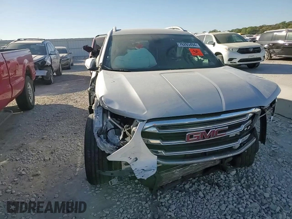 2021 GMC Terrain SLT с VIN 3GKALVEVXML305676, выставлен на аукционе Copart как лот 76265494 с пробегом 76 990 миль миль и Списание • Salvage title. История ставок и продаж доступна на DreamBid. Изображение 11.